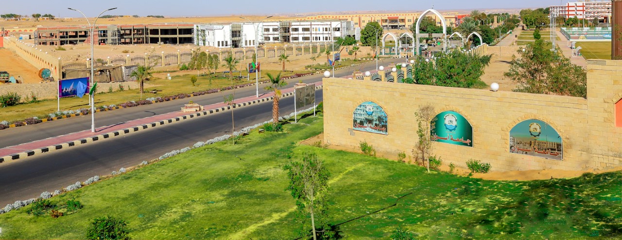 L’entrée de l’Université d’Assouan